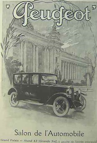 Werbung für den Salon 1923 