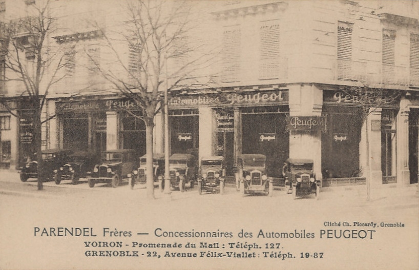 Grenoble - Parendel Freres in bester Lage - ca. 1925 