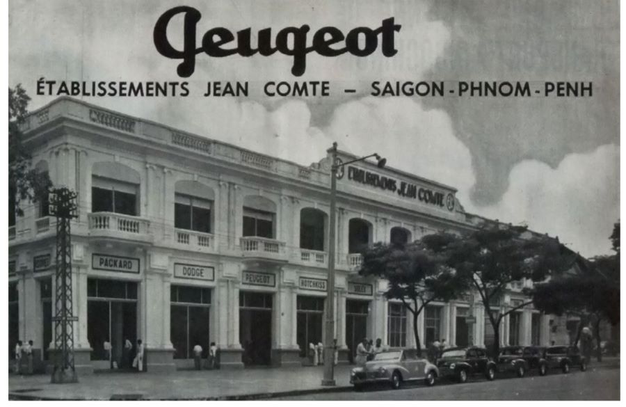  Peugeothändler Fa. Jean Comte