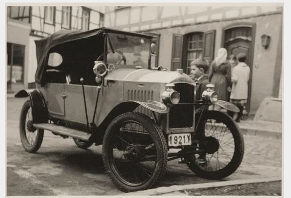 Peugeot 161 „Quadrilette“, Originalfoto aus Sammlung Michael Schlenger